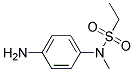 N-Methyl Para Amino Phenyl Ethane Sulfonamide Struktur