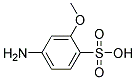 3-Anisidine-4-Sulfonic Acid Struktur