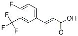 4-Fluoro-3-(trifluoromethyl)cinnamic acid, 97+% Struktur