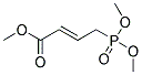 TRIMETHYL PHOSPHONOCROTONATE Struktur