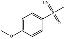 S-METHYL-S-(4-METHOXYPHENYL) SULFOXIMINE Struktur