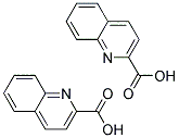 QUINOLINE-2-CARBOXYLIC ACID, (QUINALDIC ACID) Struktur