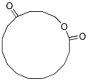 OXACYCLOHEXADECANE-2,13-DIONE Struktur