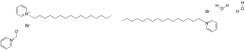 N-HEXADECYL PYRIDINIUM BROMIDE MONOHYDRATE, (CETYL PYRIDINIUM BROMIDE MONOHYDRATE) Struktur