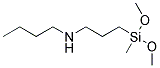 N-BUTYL-AMINOPROPYL-DIMTHOXYMETHYL-SILANE Struktur