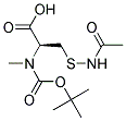 N-BOC-S-ACETAMIDOMETHYL-D-CYSTEINE Struktur