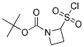 N-BOCAZETIDINE-2-SULFONYL CHLORIDE Struktur