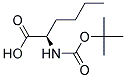 N-ALPHA-TERT-BUTOXYCARBONYL-D-NORLEUCINE Struktur