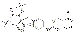 N-ALPHA-T-BUTYLOXYCABONYL-O-(2-BROMOBENZYLOXYCARBONYL)-L-TYROSINE Struktur