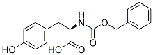 N-ALPHA-BENZYLOXYCARBONYL-D-TYROSINE Struktur