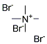 N,N,N-TRIMETHYLMETHANAMINIUM TRIBROMIDE Struktur