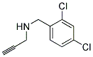 N-(2,4-DICHLOROBENZYL)-2-PROPYN-1-AMINE Struktur