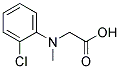 METHYL-(+)-(2-CHLOROPHENYL)GLYCINE Struktur