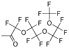 METHYL PERFLUORO-2,5,8-TRIOXANONYL KETONE Struktur