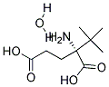 L-GLUTAMIC ACID A-TERT.-BUTYLESTER H2O Struktur