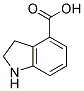 INDOLINE-4-CARBOXYLIC ACID Struktur