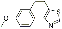 7-METHOXY-4,5-DIHYDRO-NAPHTHO[1,2-D]THIAZOL- Struktur