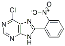 6-CHLORO-8-(2-NITROPHENYL)-9H-PURINE Struktur