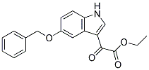 5-BENZYLOXY-3-INDOLEGLYOXYLIC ACID ETHYL ESTER Struktur