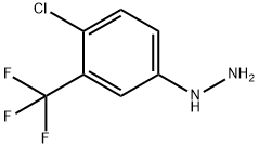 4-CHLORO-3-(TRIFLUOROMETHYL)PHENYLHYDRAZINE Struktur