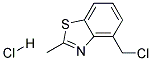 4-(CHLOROMETHYL)-2-METHYLBENZOTHIAZOLE HYDROCHLORIDE Struktur