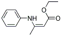 3-ANILINOCROTONIC ACID ETHYL ESTER Struktur