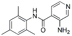 3-AMINO-N-(2,4,6-TRIMETHYLPHENYL)-4-PYRIDINECARBOXAMIDE Struktur