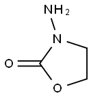 3-AMINO-2-OXAZOLIDONE Struktur