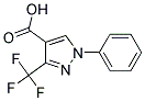 3-(TRIFLUOROMETHYL)-1-PHENYL-1H-PYRAZOLE-4-CARBOXYLIC ACID Struktur