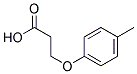 3-(P-TOLYLOXY)PROPIONICACID Struktur