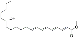 (S)-15-HYDROXYEICOSATETRAENOIC ACID METHYLESTER Struktur