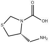 (R)-4-AMINOMETHYL-THIAZOLIDINE-3-CARBOXYLIC ACID Struktur