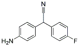 (4-AMINOPHENYL)-(4-FLUOROPHENYL)-ACETONITRILE Struktur