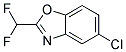 5-CHLORO-2-DIFLUOROMETHYL-BENZOXAZOLE Struktur