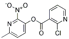 6-METHYL-2-NITRO-3-PYRIDYL 2-CHLORONICOTINATE, TECH Struktur