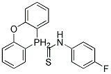 N-(4-FLUOROPHENYL)OXO(DIPHENYL)PHOSPHORANECARBOTHIOAMIDE, TECH Struktur