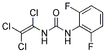 N-(2,6-DIFLUOROPHENYL)-N'-(1,2,2-TRICHLOROVINYL)UREA, TECH Struktur