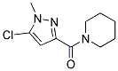 (5-CHLORO-1-METHYL-1H-PYRAZOL-3-YL)(PIPERIDINO)METHANONE, TECH Struktur