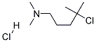 N-(4-CHLORO-4-METHYLPENTYL)-N,N-DIMETHYLAMINE HYDROCHLORIDE, TECH Struktur