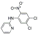 N2-(4,5-DICHLORO-2-NITROPHENYL)PYRIDIN-2-AMINE, TECH Struktur