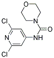 N4-(2,6-DICHLORO-4-PYRIDYL)MORPHOLINE-4-CARBOXAMIDE, TECH Struktur