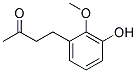 4-(3-HYDROXY-2-METHOXYPHENYL)BUTAN-2-ONE, TECH Struktur