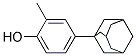 4-(1-ADAMANTYL)-2-METHYLPHENOL, TECH Struktur