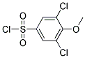 3,5-DICHLORO-4-METHOXYBENZENESULFONYL CHLORIDE Struktur