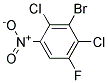 3-BROMO-2,4-DICHLORO-5-FLUORONITROBENZENE Struktur