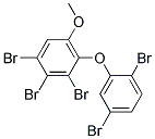 6-METHOXY-2,2',3,4,5'-PENTABROMODIPHENYL ETHER Struktur