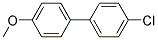4-METHOXY-4'-CHLOROBIPHENYL Struktur