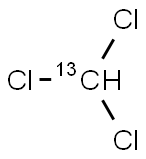 CHLOROFORM-13C,D 99%,99% Struktur