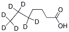 HEPTANOIC-5,5,6,6,7,7,7-D7 ACID Struktur