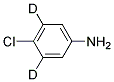 4-CHLOROANILINE-3,5-D2 Struktur